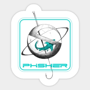 Phish Hook Sticker